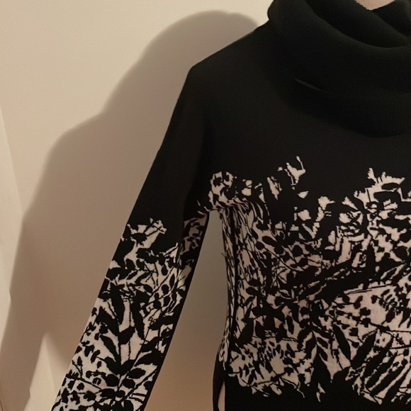 Diane von Furstenberg 'Ahiga' Floral Jacquard Cowl Neck Sweater - Picture 11 of 16